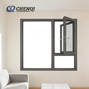 Fenêtres à battants en aluminium noir, <span class=keywords><strong>double</strong></span> <span class=keywords><strong>vitrage</strong></span>, norme australienne, <span class=keywords><strong>prix</strong></span> - Product Image 4