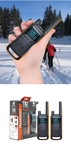 T82, comunicazione pubblico Walkie-Talkie 20 canali <span class=keywords><strong>Radio</strong></span> bidirezionale impermeabile un paio due set di apparecchiature PMR446 per Moto-rola - Product Image 3