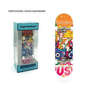 Mini <span class=keywords><strong>Skateboard</strong></span> in Legno Personalizzabile, Tavola da Fingerboard in Legno, Mini <span class=keywords><strong>Skateboard</strong></span> da Dito - Product Image 3