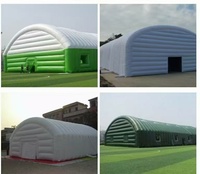 Dôme à membrane gonflable en PVDF durable pour salle de réception de mariage, exposition, événement, lieu temporaire, entrepôt