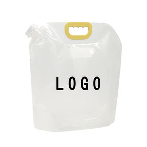 Nueva Bolsa de Agua Plegable Portátil, Bolsa Transparente para Bebidas con Boquilla para Acampar al Aire Libre, Bolsa Reutilizable para Agua - Product Image 1