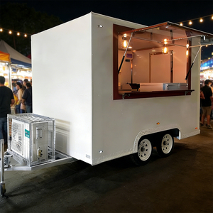 Remorque alimentaire mobile compacte pour la vente urbaine, idéale pour le café, la crème glacée et les restaurants <span class=keywords><strong>à</strong></span> service rapide - Product Image 2