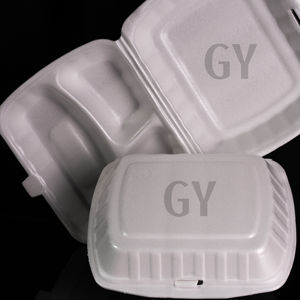 Cajas de comida, recipientes para comidas, bandejas de espuma desechables, cajas de espuma para alimentos, recipientes de espuma para almuerzo, cajas de espuma, recipientes de espuma, loncheras - Product Image 1