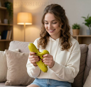 Jouet anti-stress populaire en forme de cornichon aigre, jouet alimentaire à rebond lent pour soulager le stress, lot de jouets à presser - Product Image 3