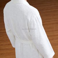 Peignoir de bain en tissu éponge de luxe personnalisé avec logo, absorbant, doux, épais, en coton, couleur unie, pour hôtel, spa, maison, col kimono