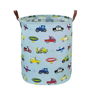 Cesto per biancheria sporca pieghevole, contenitore per giocattoli, cesto portaoggetti impermeabile per vestiti sporchi - Product Image 6