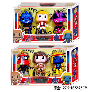 NUEVAS Figuras de Vinilo Masters of the Universe de 4 Pulgadas - Set de 6 Muñecos de PVC Suave, Artículos de Colección de la Película <span class=keywords><strong>He</strong></span>-<span class=keywords><strong>Man</strong></span> Revelations - Product Image 2