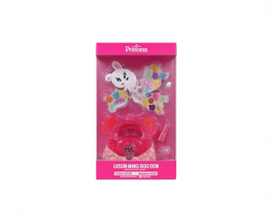 Set di trucchi da principessa in miniatura in plastica per bambini dai 4 ai 6 anni, modello Uison Nmg 600 Oon - Product Image 1