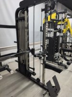 Équipement de gym commercial multifonctionnel : Rack de squat, Machine Smith multifonctionnelle, Multi-rack, Machine Smith de gym