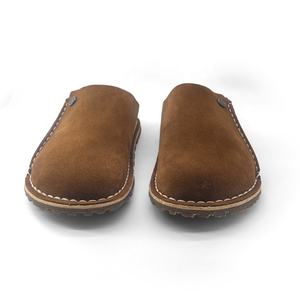 รองเท้าแตะหนังแท้สไตล์อูฐย้อนยุคสำหรับผู้ชายผู้หญิง2024 - Product Image 2