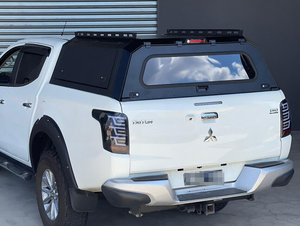 Triton 2018 Truck Canopy Steel Hardtop Impermeable Locking Tailbox Factory Alta calidad a medida Sports Rear Trunk Cover - Product Image 4