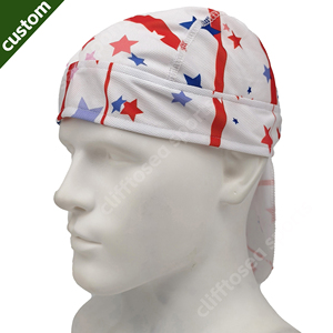 Durag Homme Personnalisé OEM en Soie pour le Travail, la <span class=keywords><strong>Moto</strong></span>, le Fitness et le Style Urbain – Casquette Vintage USA pour Homme - Product Image 3