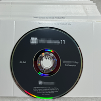 Paquete de DVD OEM de Win11 Pro al por Mayor, Disco CD de Win11 Professional, Versión Completa, Activación en Línea, Pegatinas Personalizadas, Stock en EE. UU.