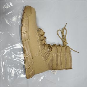 Botas Tácticas Ligeras para Deportes al Aire Libre TSB01 en Verde Oliva, Amarillo Crema y Beige con Cierre Lateral para Selva y Bosque, Venta al Por Mayor - Product Image 6