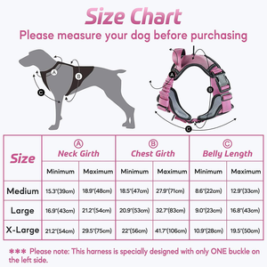 Hondenharnas van luxe nylon, anti-uitbraak, reflecterend, verstelbaar, met makkelijk te bedienen handvat voor grote honden - Product Image 2