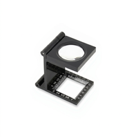 Loupes d'inspection SUNTOOLS/STIPL Modèle 344D en métal de forme irrégulière, testeur de lin en plastique pour la fabrication de bijoux/moules/échantillons