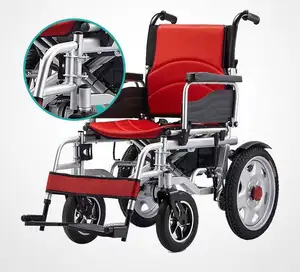Электрический мотор для инвалидных колясок низкого веса Высококачественная складная электрическая инвалидная коляска