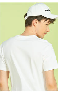 T-shirt col rond 100% coton 240 GSM manches courtes été taille standard unisexe logo personnalisé tee-shirt homme - Product Image 3