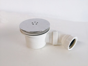 Giá Rẻ Bộ Lọc Thoát Nước Bằng Nhựa ABS Chất Lượng Cao Khay Thoát Nước Tắm Chất Thải Sàn Màu Trắng 117*82*42Mm Siêu Thoát Nước - Product Image 4