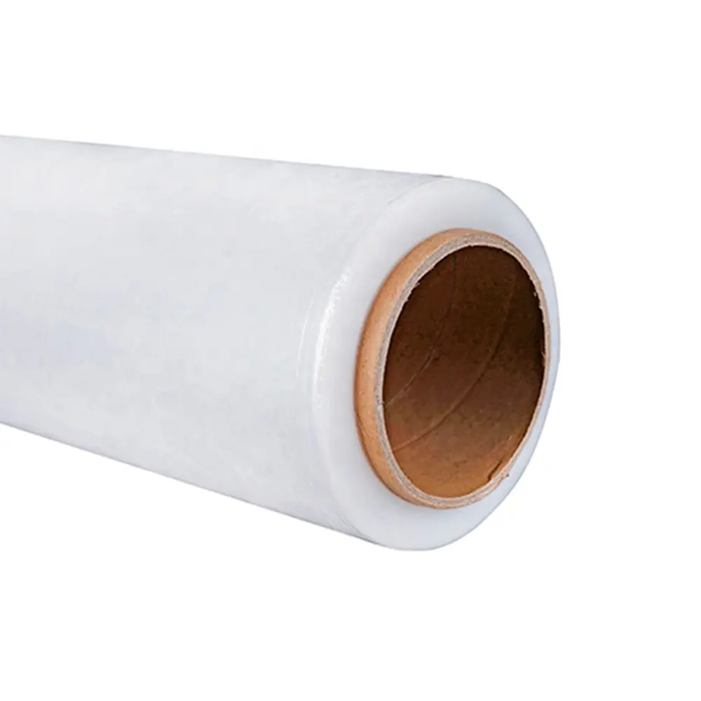 LLDPE Protection Film Transparent Good Quality 45cm 20mic Stretch Film Wrapping film For Packing