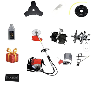 52cc 4 Stroke Industrial Grade Backpack <b>Brush</b> Cutter Lawn Mower & Grass Trimmer TRG-52 4-Stroke Engine Provides Reliable <b>Power</b> a - Product Image 3