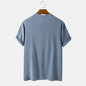 100% Cotton/<b>Polyester</b> Regular Fit Heavyweight 2026 <b>Tshirt</b> Fitness Summer Pure Color Streetwear Anti-shrink <b>Tshirt</b> - Product Image 2