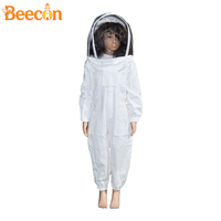 Nouvelle combinaison de protection en coton à capuche pour apiculteurs enfants, garantie 1 an