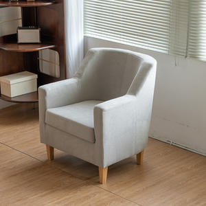 Canapé de détente en forme de L rembourré moderne et bon marché avec un design confortable pour le dossier et les accoudoirs pour le salon, l'hôtel - Product Image 1