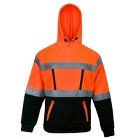 Sweat à capuche haute visibilité pour homme, réfléchissant, de sécurité, personnalisable, fabrication OEM, marque privée, fabricant pour hommes