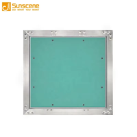 Panneau d'accès en aluminium pour plafond en aluminium/gypse