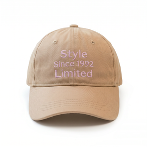 Gorras de Béisbol Personalizadas OEM de 6 Paneles con Logotipo Bordado, Gorras de Algodón Marrón sin Estructura para Hombre - Product Image 3