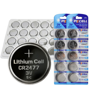 PKCELL 3V CR2477 no recargable <span class=keywords><strong>CR</strong></span> <span class=keywords><strong>2477</strong></span> 900mAh batería de litio - Product Image 3