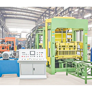 QT4-18 hoàn toàn tự động thủy lực khối gạch máy làm lõi cạnh tranh PLC Thành phần bao gồm cả động cơ bơm đúc gạch - Product Image 4