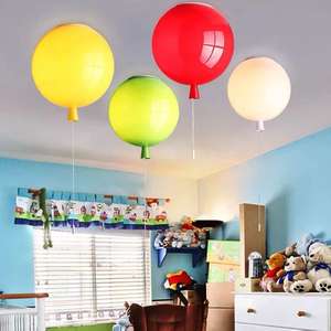 Coloré Art déco <span class=keywords><strong>ballon</strong></span> lumière lustre plafonnier chambre magasin enfants vivant acrylique fer <span class=keywords><strong>ballon</strong></span> suspendu plafonnier - Product Image 3