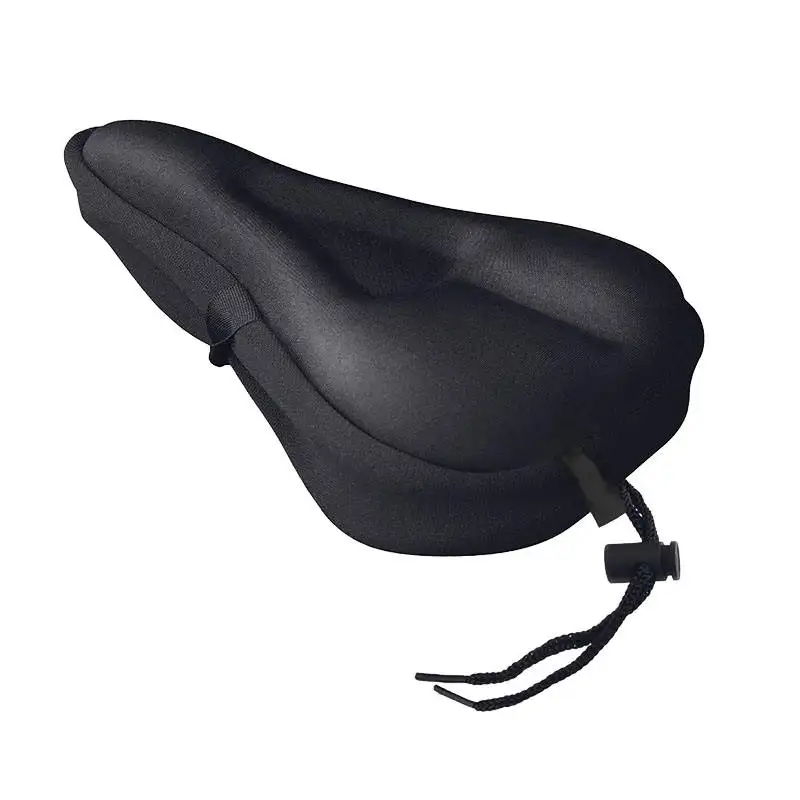 Hot Selling Comfortable Soft Endurable Silicone Thicken Extra Comfort Ultra Gel Pad Cushion Cover Bike Seat Cover
