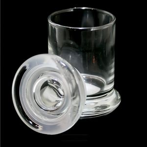 Bougie Elite en verre de 8oz 12oz avec couvercle en verre avec joint pour <span class=keywords><strong>les</strong></span> dérapages à domicile - Product Image 3