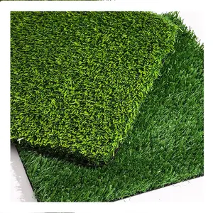 מציאותי סינטטי דשא מחצלת פו דשא שטיח דשא מלאכותי דשא דשא עם חורי ניקוז עבור נוף