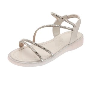 Sandales plates en plastique pour femmes, avec jupe, à fond doux en gelée, style romain, pour dames, nouvelle collection 2021 - Product Image 2