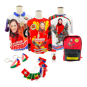 T-Shirt per Campagna Elettorale Presidenziale AI-MICH, Stampa Logo Personalizzata, Asciugatura Rapida, Poliestere, Maglietta Pubblicitaria per Voto Politico - Product Image 1