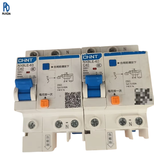 NXBLE-63 C40 เบรกเกอร์กระแสไฟตกค้าง 1P+N สวิตช์ป้องกันไฟรั่ว 230V 50Hz โอเวอร์โหลด ไฟฟ้าลัดวงจร - Product Image 1