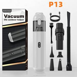 2024 nouvel aspirateur de voiture sans fil forte aspiration portable maison et voiture double usage avec LED <span class=keywords><strong>SOS</strong></span> Mini aspirateur Rechargeable - Product Image 4