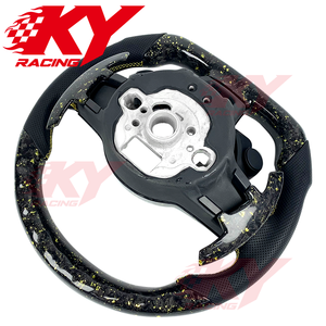 พวงมาลัยรถยนต์สไตล์สปอร์ตคาร์บอนไฟเบอร์ LED แบบกำหนดเองสำหรับ VW MK7 Golf 7 GTI 2016 สำหรับ Volkswagen MK8 MK6 MK5 Polo Jetta - Product Image 3