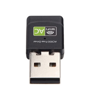 Adaptador USB WiFi de Doble Banda AC600 de 2.4GHz y 5.8GHz, 600Mbps, Instalación Automática, Dongle USB Inalámbrico - Product Image 1