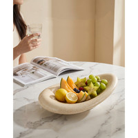 Nouvelle Assiette à Fruits Moderne et Simple en Forme de Fleur, Dégradé de Couleurs, pour Table Basse de Salon, Article de Décoration Intérieure, Design Élégant