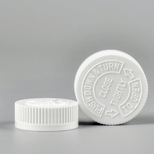 Pilflessen met kindveilige doppen Lege <span class=keywords><strong>plastic</strong></span> medicijnflessen voor huisdieren Pillenopbergpotten Schroefdoppen Sterke medicijnflessen - Product Image 2