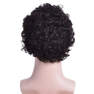 Prix d'usine Perruque Bob Courte Ondulée Effet Mouillé Ondulation Naturelle Vente en Gros Personnalisée Hommes Femmes Courte Ondulée Colorée - Product Image 5