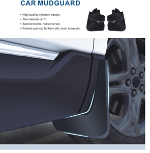 Acessórios para carros para Volkswagen VW Touareg 2011 2012 2013 2014 2015 2016 para-lamas, PP-material para proteção de lama - Product Image 4