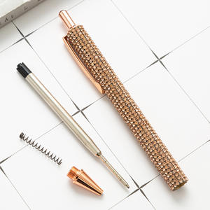 Bolígrafo de Metal de Lujo con Cuerpo de Cristal Creativo para Oficina, Escuela, Niñas - Product Image 4