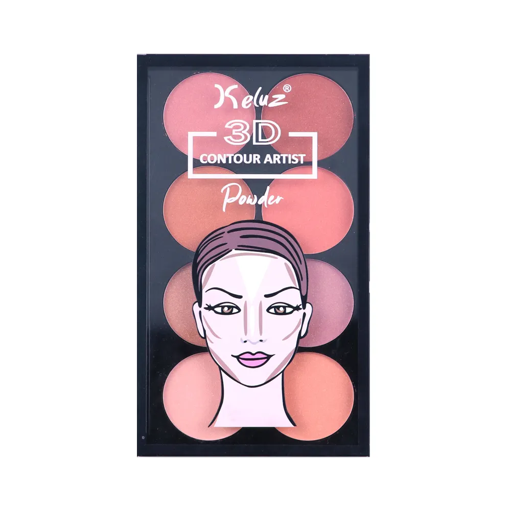 New Arrival OEM Lasting 8 Colors Shimmer Matte Bright Cheek Glossy Blusher Face Makeup Private Label Highlighter