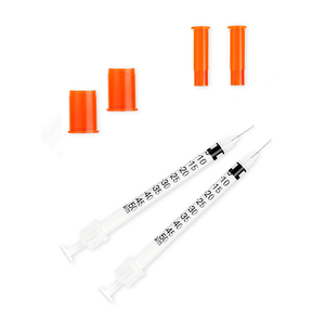 Jeringa Veterinaria de Grado Médico de 31 g, 1 ml, 50/100 Unidades, PP, <span class=keywords><strong>Aguja</strong></span> de Insulina Estéril de Seguridad de 6 mm y <span class=keywords><strong>Calibre</strong></span> <span class=keywords><strong>30</strong></span> para Uso Animal - Product Image 2